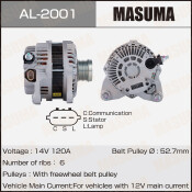 Генератор MASUMA, NISSAN / QR25DE (14V/120A)
