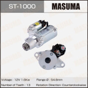 Стартер MASUMA, TOYOTA / 1MZFE, 2AZFE (12V/1.6KW)