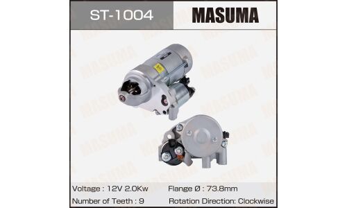 Стартер MASUMA, TOYOTA / 1URFE (12V/2.0KW)