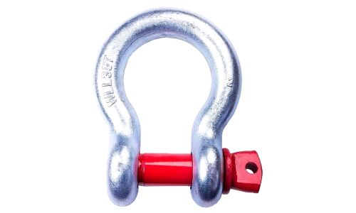 Скоба (шакл) для крепления троса Zapas-Pro G209, омегообразная, 1.5т