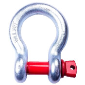 Скоба (шакл) для крепления троса Zapas-Pro G209, омегообразная, 2т Скоба (шакл) для крепления троса Zapas-Pro G209, омегообразная, 2т
