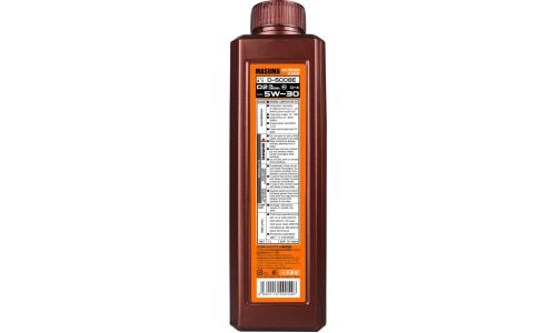 Масло моторное Masuma Motor Oil D2 5w30, синтетическое, API CI-4, для дизельного двигателя, 1л, арт. D-5008E