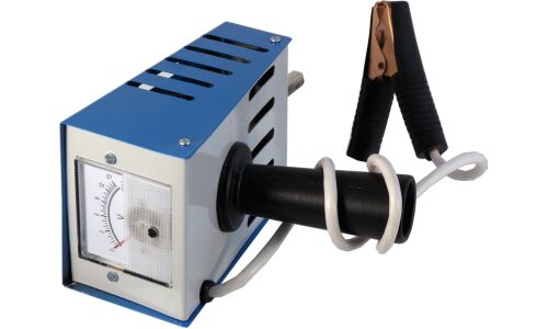 Вилка нагрузочная Вымпел НВ-02, диагностическая, 12В, стрелочный вольтметр, до 240А, арт. 2002