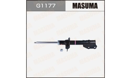 Амортизационная стойка Masuma, газомасляная, двухтрубная, передняя, левая, 1 шт, арт. G1177