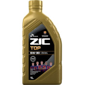 Масло моторное ZIC TOP 5w30, синтетическое, API SL, ACEA A3/B3/B4, универсальное, 1л, арт. 132681