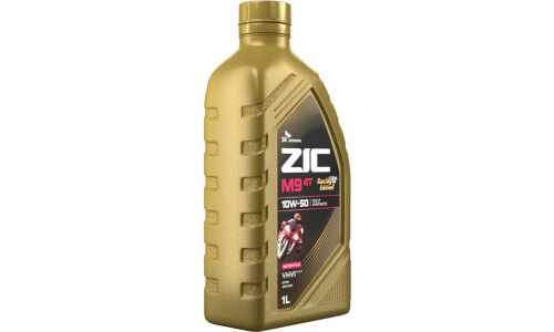 Масло для мототехники ZIC M9 Racing Edition 10w50, синтетическое, API SN, JASO MA2, 4-тактное, 1л, арт. 137214
