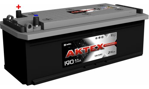 Аккумулятор АкТех Standart ТТ L8/LN8 (6СТ-190L(R)/190-3-R-Y), 190Ач, ССА 1250А, обслуживаемый, униклеммы