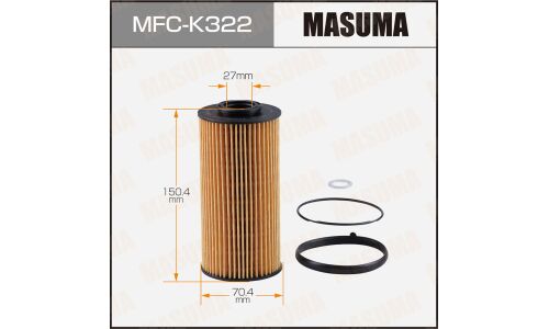 Фильтр масляный Masuma, арт. MFC-K322