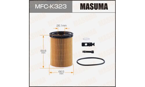 Фильтр масляный Masuma, арт. MFC-K323