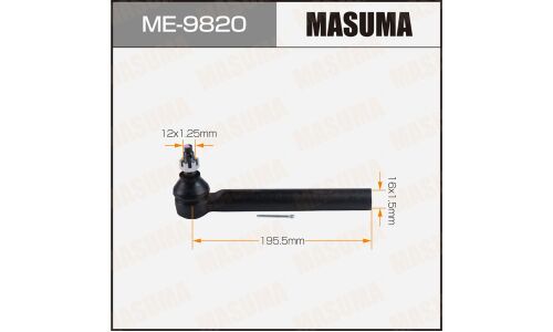 Наконечник рулевой тяги Masuma, арт. ME-9820