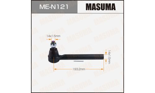 Наконечник рулевой тяги Masuma, арт. ME-N121
