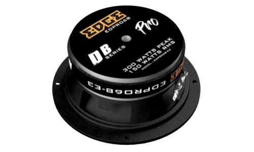 Среднечастотные динамики Edge EDPRO6B-E3/E6, 6.5" (16.5см), 150/300Вт, 160-10000Гц, 2 шт
