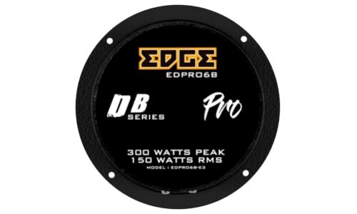 Среднечастотные динамики Edge EDPRO6B-E3/E6, 6.5" (16.5см), 150/300Вт, 160-10000Гц, 2 шт