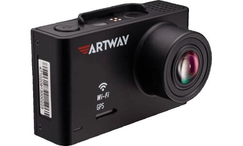 Видеорегистратор ARTWAY AV-701 UltraHD(4K), 3Мп, 3840x2160, обзор 170°, экран 2.4", WiFi, 2 камеры