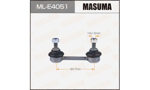 Стойка стабилизатора (линк) Masuma, задняя, для BMW X3 (E83), арт. ML-E4051