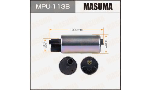 Насос топливный (бензонасос) Masuma, бесщёточный, арт. MPU-113B