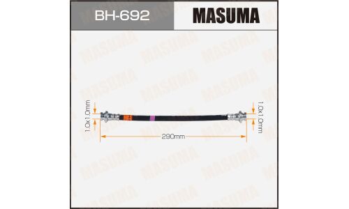 Шланг тормозной Masuma для Nissan Note, задний, арт. BH-692
