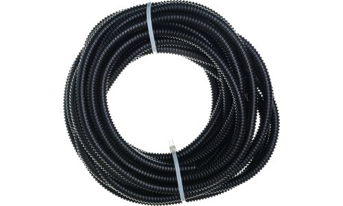 Труба гофрированная Rexant, разрезная, полипропилен, Ø6.8мм, бухта 10м, арт. 15-0710