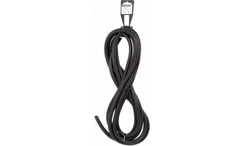 Труба гофрированная Rexant, разрезная, полипропилен, Ø9.8мм, бухта 5м, арт. 15-1005