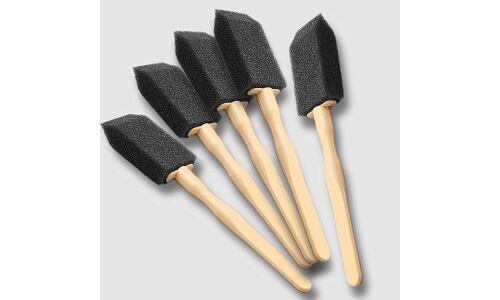 Щетки для очистки дефлектора воздуховода и детейлинга, поролоновые, 5 шт