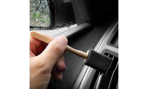 Щетки для очистки дефлектора воздуховода и детейлинга, поролоновые, 5 шт