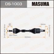 Привод в сборе Masuma, для Toyota Prius, арт. DS-1003
