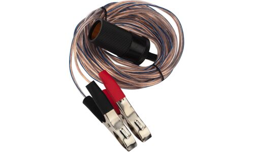 Гнездо прикуривателя Rexant, 12/24В, для подключения к АКБ, провод 500см, арт. 16-0217