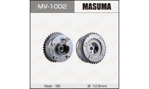 Муфта изменения фаз ГРМ Masuma, выпуск, для Toyota Allion / Corolla / Isis / Prius / Wish, для двигателей 1ZRFAE / 1ZRFE / 2ZRFAE / 2ZRFE / 3ZRFAE / 3ZRFE, арт. MV-1002