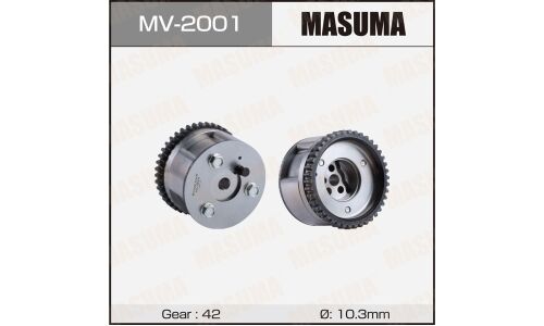 Муфта изменения фаз ГРМ Masuma, впуск, для Nissan AD / Almera / Avenir / Primera / Sunny / Wingroad, для двигателей QG15DE, арт. MV-2001