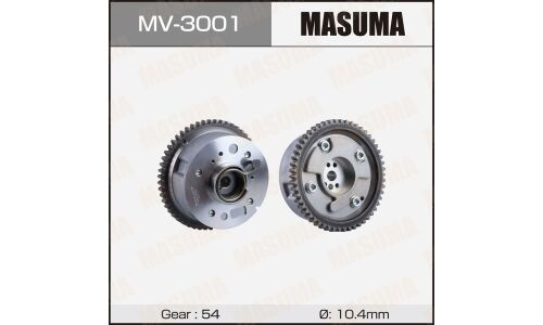 Муфта изменения фаз ГРМ Masuma, выпуск, для Mitsubishi Delica / Galant Fortis / Lancer / Outlander / RVR, для двигателей 4B10 / 4B11 / 4B12, арт. MV-3001