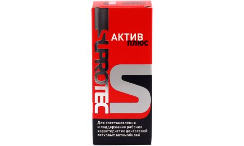 Присадка в моторное масло Suprotec Актив Плюс, комплексная, триботехнический состав для бензиновых и дизельных двигателей, флакон 90мл, арт. 122899