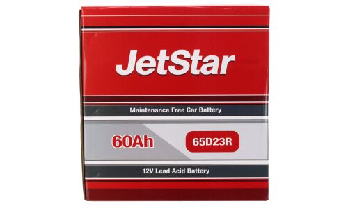 Аккумулятор JetStar 65D23R, 60Ач, ССА 550А, необслуживаемый