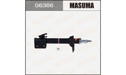 Амортизационная стойка Masuma, газомасляная, двухтрубная, задняя, левая, 1 шт, арт. G6366 (KYB-334345)