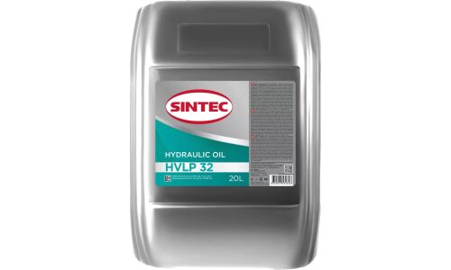 Масло гидравлическое Sintec Hydraulic HVLP 32, минеральное, 20л, арт. 999807