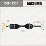 Привод в сборе MASUMA, TOYOTA LAND CRUISER 100 / UZJ100, HDJ100