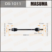 Привод в сборе Masuma, для Toyota Vitz / Probox, арт. DS-1011