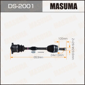 Привод в сборе Masuma, для Nissan X-Trail, арт. DS-2001
