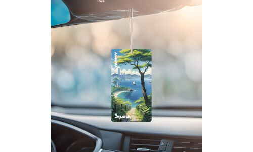 Ароматизатор подвесной Yammy «серия N» Squash (Свежесть), картон с пропиткой, арт. N018