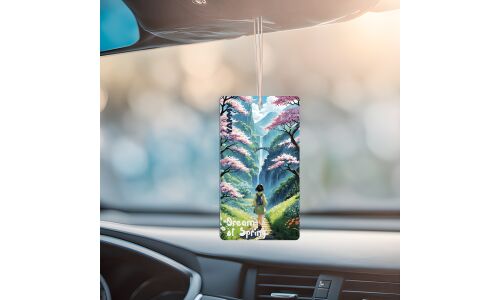 Ароматизатор подвесной Yammy «серия N» Dream of Spring (Цветочный), картон с пропиткой, арт. N019