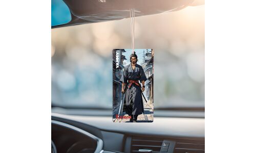 Ароматизатор подвесной Yammy «серия N» Katana (Свежесть), картон с пропиткой, арт. N020