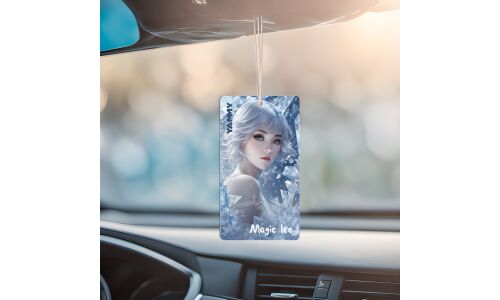 Ароматизатор подвесной Yammy «серия N» Magic Ice, картон с пропиткой, арт. N021