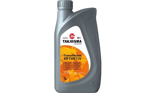 Масло трансмиссионное Takayama ATF Type T-IV, синтетическое, для АКПП, 1л, арт. 605671