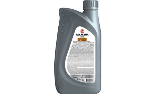 Масло трансмиссионное Takayama ATF Type T-IV, синтетическое, для АКПП, 1л, арт. 605671
