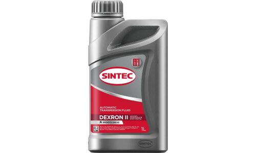 Масло трансмиссионное Sintec ATF Dextron II, минеральное, для АКПП и ГУР, 1л, арт. 324718