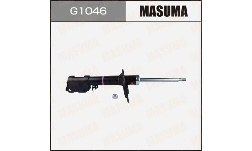 Амортизационная стойка Masuma, газомасляная, двухтрубная, задняя, правая, 1 шт, арт. G1046 (аналог KYB 339025)