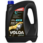 Масло моторное Volga Oil М-8В SAE 20, минеральное, универсальное, 5л, арт. 800819