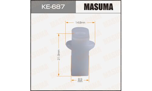 Клипса крепёжная накладок бампера Masuma, для BMW, арт. KE-687