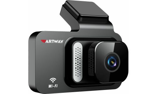 Видеорегистратор ARTWAY AV-304 FullHD, 2Мп, 1920x1080, обзор 140°, экран 3", Wi-Fi, G-сенсор (датчик удара), 1 камера