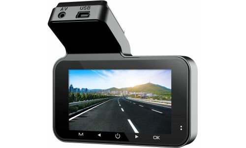 Видеорегистратор ARTWAY AV-304 FullHD, 2Мп, 1920x1080, обзор 140°, экран 3", Wi-Fi, G-сенсор (датчик удара), 1 камера