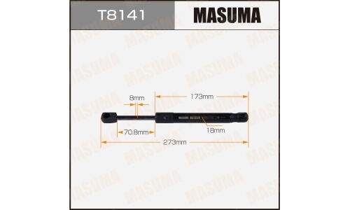 Упор газовый багажника MASUMA, L=273mm (1/40)